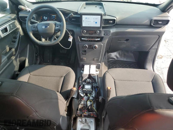 2025 Ford Explorer with VIN 1FM5K8AC2SGB54190, listed as a Copart auction lot 58993845 with 1,826 mi miles and Salvage title. Bid and sale history available at DreamBid. Image 8.