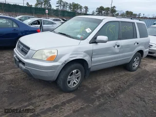 2003 Honda Pilot EX with VIN 2HKYF18513H600959, listed as a IAAI auction lot 41600484 with 999,999 mi miles. Bid and sale history available at carsss.com. Image 2.