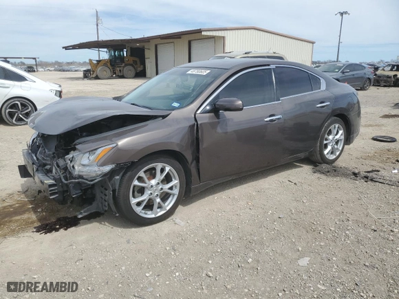 2012 Nissan Maxima 3.5 S with VIN 1N4AA5AP7CC846063, listed as a Copart auction lot 48780605 with 98,573 mi miles and Salvage Title. Bid and sale history available at carsss.com. Image 1.