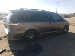2016 Toyota Sienna SE with VIN 5TDXK3DC7GS696720, listed as a Copart auction lot 59052915 with 86,919 mi miles and Salvage title. Bid and sale history available at DreamBid. Image 3.