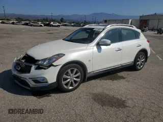 2016 Infiniti QX50 with VIN JN1BJ0RP6GM231545, listed as a Copart auction lot 65189685 with 45,321 mi miles and Salvage title. Bid and sale history available at DreamBid. Image 1.