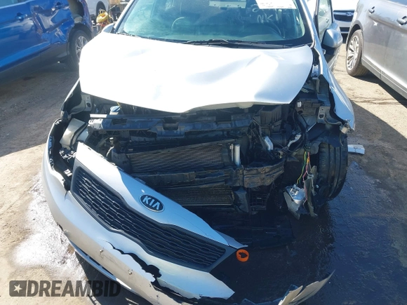 2014 Kia Rio LX with VIN KNADM4A35E6395218, listed as a IAAI auction lot 41614054 with 134,535 mi miles and . Bid and sale history available at DreamBid. Image 10.