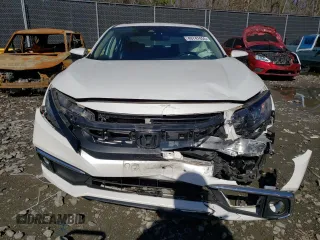 2021 Honda Civic Sedan EX with VIN 19XFC1F30ME205551, listed as a Copart auction lot 49747455 with 36,982 mi miles and Salvage Title. Bid and sale history available at carsss.com. Image 5.