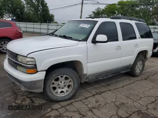 2003 Chevrolet Tahoe Z71 z VIN 1GNEK13Z33R246029, wystawiony jako Copart lot #58421125 z przebiegiem 276 600 mil mil oraz Szkoda całkowita • Salvage title. Historia ofert i sprzedaży dostępna na DreamBid. Obrazek 1.