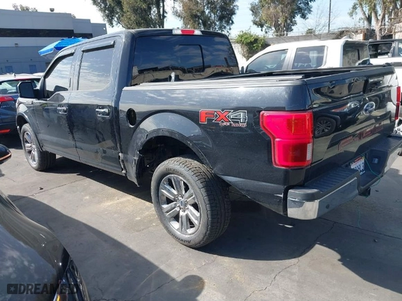 2018 Ford F-150 XL with VIN 1FTEW1E51JKC75896, listed as a IAAI auction lot 41681709 with 58,950 mi miles. Bid and sale history available at carsss.com. Image 3.