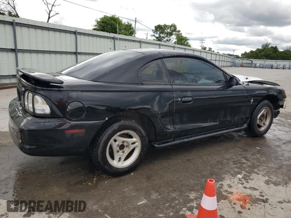 1997 Ford Mustang z VIN 1FALP4049VF169429, wystawiony jako Copart lot #59153175 z przebiegiem 134 454 mil mil oraz Szkoda całkowita • Salvage title. Historia ofert i sprzedaży dostępna na DreamBid. Obrazek 3.