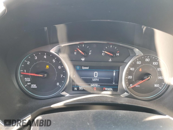 2023 Chevrolet Equinox LT with VIN 3GNAXTEG1PL198163, listed as a Copart auction lot 49311955 with 34,572 mi miles and Salvage title. Bid and sale history available at DreamBid. Image 9.