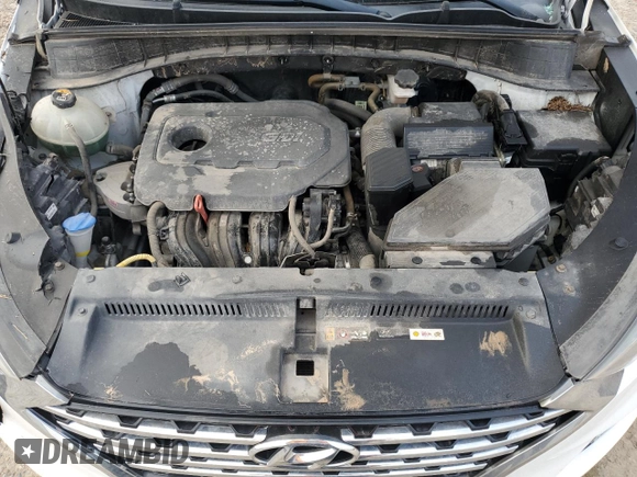 2019 Hyundai Tucson Ultimate with VIN KM8J3CAL9KU038727, listed as a Copart auction lot 52096835 with 0 mi miles and Salvage Title. Bid and sale history available at carsss.com. Image 12.