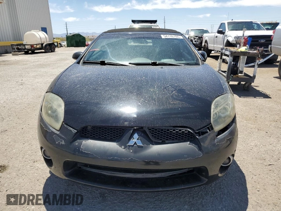 2007 Mitsubishi Eclipse GS with VIN 4A3AL25F17E009949, listed as a Copart auction lot 54116705 with 137,555 mi miles and Salvage Title. Bid and sale history available at DreamBid. Image 5.