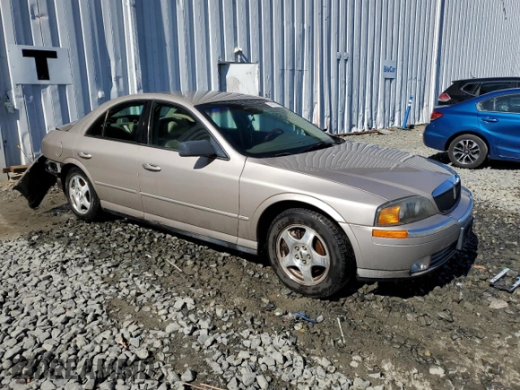 2000 Lincoln LS with VIN 1LNHM86S5YY871886, listed as a Copart auction lot 49457345 with Not Provided miles and Salvage Title. Bid and sale history available at carsss.com. Image 4.