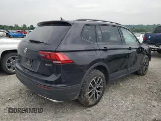 2021 Volkswagen Tiguan S z VIN 3VV0B7AX6MM023026, wystawiony jako Copart lot #60134345 z przebiegiem 98 196 mil mil oraz Szkoda całkowita • Salvage title. Historia ofert i sprzedaży dostępna na DreamBid. Obrazek 3.