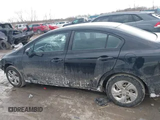 2015 Honda Civic LX with VIN 2HGFB2F50FH502578, listed as a IAAI auction lot 41417830 with 183,137 mi miles and . Bid and sale history available at DreamBid. Image 14.