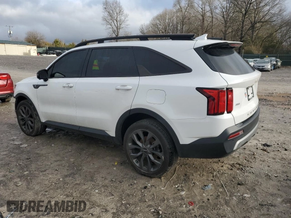 2022 Kia Sorento SX with VIN 5XYRKDLF3NG118070, listed as a Copart auction lot 44022865 with 54,849 mi miles and Salvage Title. Bid and sale history available at carsss.com. Image 2.
