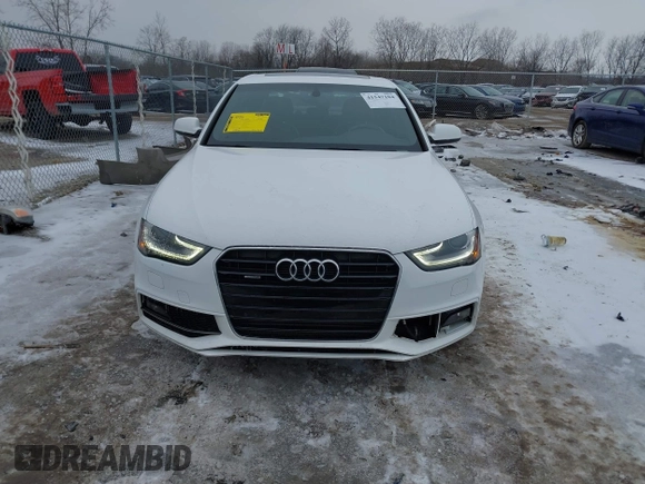 2015 Audi A4 Premium with VIN WAUBFAFL6FN014508, listed as a IAAI auction lot 41547104 with 137,491 mi miles. Bid and sale history available at carsss.com. Image 13.