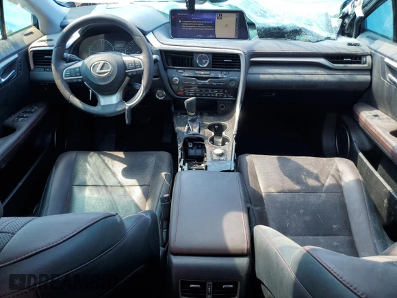 2019 Lexus RX with VIN JTJDZKCA2K2015224, listed as a Copart auction lot 47503314 with 49,333 mi miles and Non Repairable. Bid and sale history available at carsss.com. Image 8.