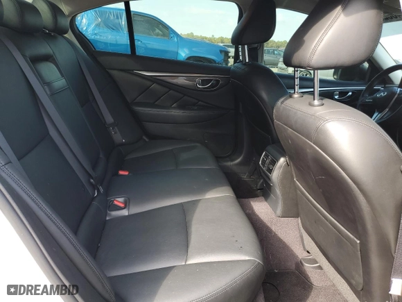 2018 Infiniti Q50 2.0t LUXE with VIN JN1CV7APXJM241371, listed as a Copart auction lot 44465285 with NaN miles and Salvage Title. Bid and sale history available at carsss.com. Image 10.