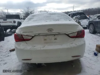2013 Hyundai Sonata GLS with VIN 5NPEB4AC8DH511111, listed as a Copart auction lot 46241275 with 124,868 mi miles and Salvage Title. Bid and sale history available at carsss.com. Image 6.