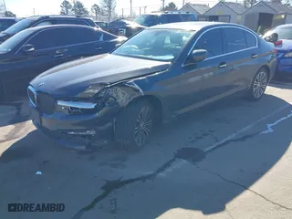 2018 BMW 5 Series 530i xDrive with VIN WBAJA7C5XJG908690, listed as a IAAI auction lot 41360267 with 95,351 mi miles. Bid and sale history available at carsss.com. Image 18.