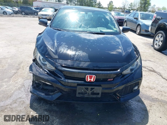 2017 Honda Civic Si with VIN 2HGFC3A53HH753043, listed as a IAAI auction lot 41984337 with 77,043 mi miles and . Bid and sale history available at DreamBid. Image 12.