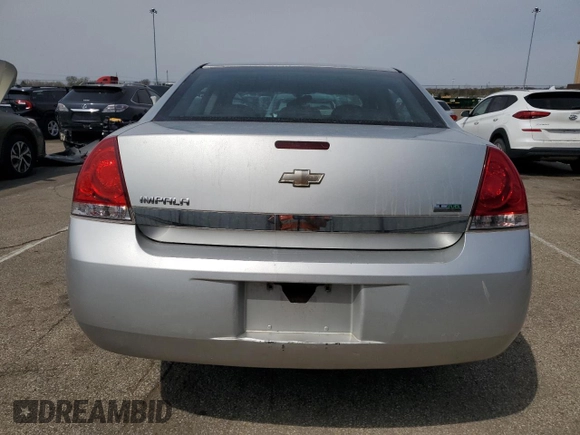 2010 Chevrolet Impala LS with VIN 2G1WA5EK2A1230071, listed as a Copart auction lot 53567055 with 151,910 mi miles and Salvage Title. Bid and sale history available at DreamBid. Image 6.