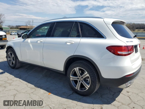 2019 Mercedes-Benz GLC with VIN WDC0G4JB4KV142774, listed as a Copart auction lot 50803285 with 51,242 mi miles and Clean Title. Bid and sale history available at carsss.com. Image 2.