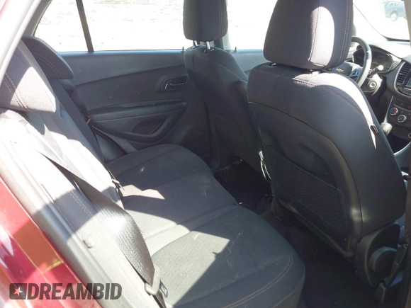 2017 Chevrolet Trax LS with VIN 3GNCJKSBXHL231417, listed as a IAAI auction lot 42032587 with 56,986 mi miles. Bid and sale history available at carsss.com. Image 8.