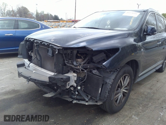 2016 Infiniti QX60 with VIN 5N1AL0MM0GC506599, listed as a IAAI auction lot 41921886 with 113,821 mi miles. Bid and sale history available at carsss.com. Image 19.