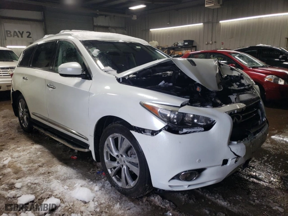 2015 Infiniti QX60 with VIN 5N1AL0MM0FC540914, listed as a Copart auction lot 38228244 with 86,830 mi miles and Salvage Title. Bid and sale history available at carsss.com. Image 4.