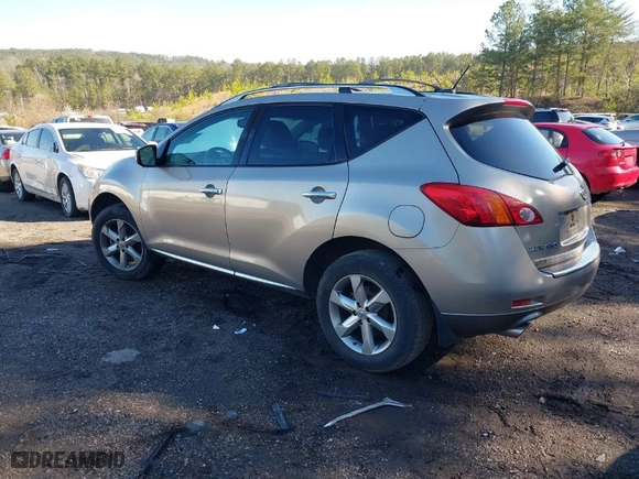 2010 Nissan Murano S with VIN JN8AZ1MU8AW013594, listed as a IAAI auction lot 41759377 with 109,272 mi miles. Bid and sale history available at carsss.com. Image 3.
