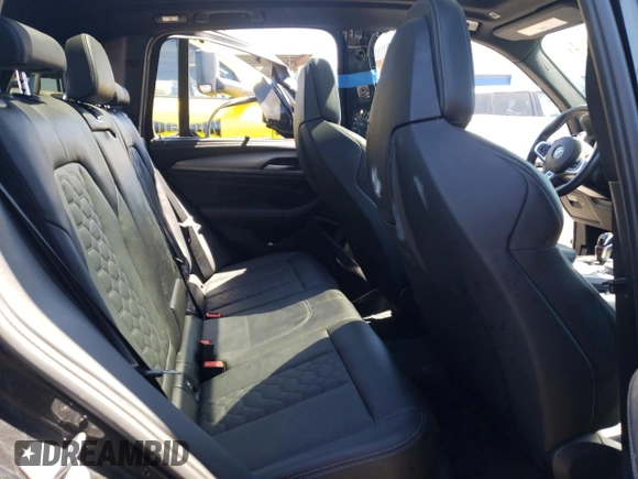 2020 BMW X3 M Competition with VIN 5YMTS0C00LLT10341, listed as a Copart auction lot 66440314 with 34,357 mi miles and Salvage Title. Bid and sale history available at carsss.com. Image 10.
