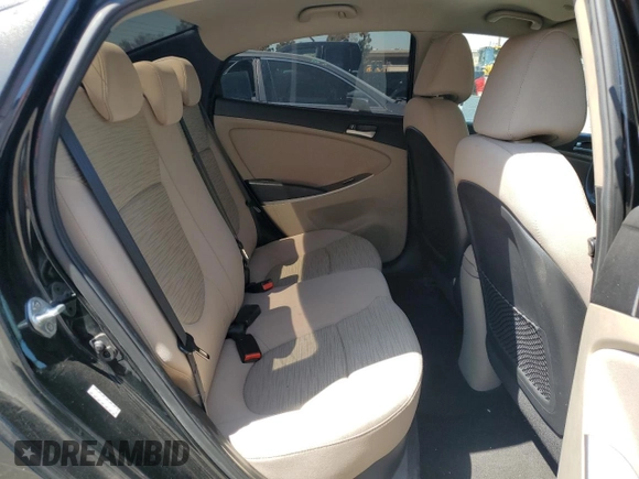 2017 Hyundai Accent SE with VIN KMHCT4AE7HU352692, listed as a Copart auction lot 52032705 with 95,820 mi miles and Salvage Title. Bid and sale history available at carsss.com. Image 10.