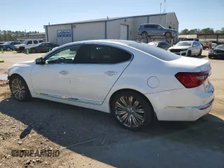 2014 Kia Cadenza Premium with VIN KNALN4D79E5165257, listed as a Copart auction lot 46689065 with 131,194 mi miles and Salvage Title. Bid and sale history available at DreamBid. Image 2.