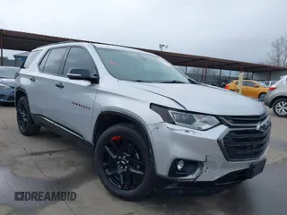 2019 Chevrolet Traverse Premier with VIN 1GNERKKW3KJ249387, listed as a IAAI auction lot 41710505 with 65,191 mi miles. Bid and sale history available at carsss.com. Image 1.