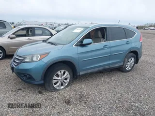 2014 Honda CR-V EX-L with VIN 2HKRM4H73EH682323, listed as a IAAI auction lot 38679501 with 1 mi miles. Bid and sale history available at carsss.com. Image 2.