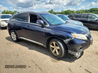 2010 Lexus RX 350 with VIN 2T2BK1BAXAC062846, listed as a Copart auction lot 66280565 with Not provided miles and Clean title. Bid and sale history available at DreamBid. Image 4.