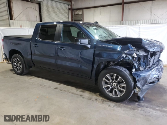 2021 Chevrolet Silverado 1500 RST with VIN 3GCPWDED6MG321249, listed as a Copart auction lot 41337985 with 75,821 mi miles and Salvage Title. Bid and sale history available at carsss.com. Image 4.