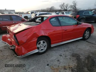 2002 Chevrolet Monte Carlo SS with VIN 2G1WX15K929335538, listed as a Copart auction lot 37549594 with 61,286 mi miles and Salvage Title. Bid and sale history available at carsss.com. Image 3.