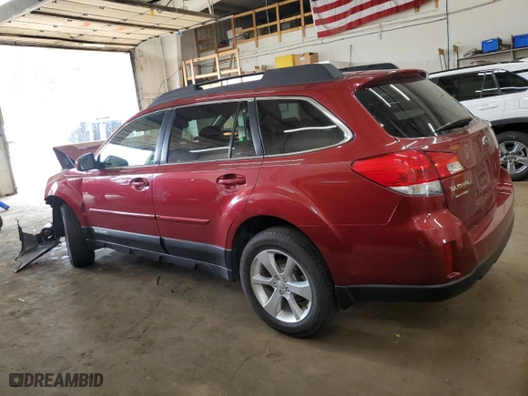 2013 Subaru Outback 2.5i Premium with VIN 4S4BRBGC9D3316393, listed as a Copart auction lot 51095385 with 119,790 mi miles and Salvage Title. Bid and sale history available at carsss.com. Image 2.