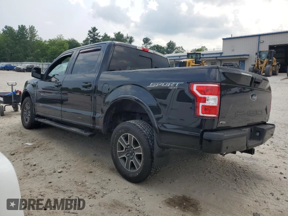 2020 Ford F-150 XL with VIN 1FTEW1EP4LFB40893, listed as a Copart auction lot 59937065 with 83,540 mi miles and Salvage title. Bid and sale history available at DreamBid. Image 2.