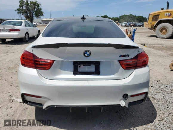 2017 BMW M4 with VIN WBS3R9C33HA014020, listed as a Copart auction lot 51743804 with 0 mi miles. Bid and sale history available at carsss.com. Image 6.