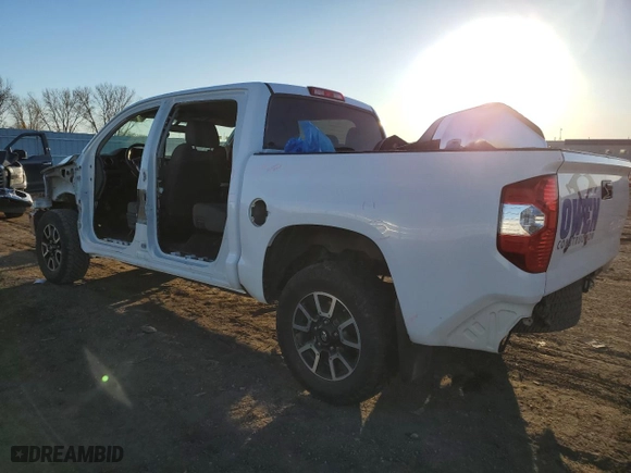 2016 Toyota Tundra 4WD Truck SR5 with VIN 5TFDW5F1XGX522519, listed as a Copart auction lot 47216595 with 203,017 mi miles and Salvage Title. Bid and sale history available at carsss.com. Image 2.