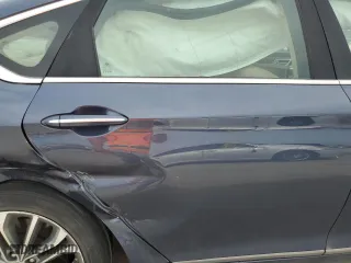 2015 Hyundai Genesis 3.8L with VIN KMHGN4JE4FU089344, listed as a Copart auction lot 49000875 with 80,521 mi miles and Salvage Title. Bid and sale history available at carsss.com. Image 10.