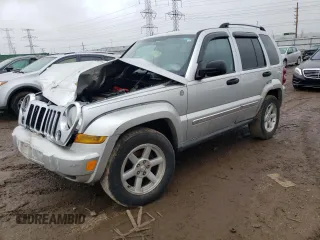 2007 Jeep Liberty Limited with VIN 1J4GL58K87W523258, listed as a Copart auction lot 71927254 with 142,630 mi miles and Salvage Title. Bid and sale history available at DreamBid. Image 1.
