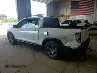 2022 Honda Ridgeline RTL-E with VIN 5FPYK3F78NB006440, listed as a Copart auction lot 63278805 with 51,804 mi miles and Salvage title. Bid and sale history available at DreamBid. Image 2.