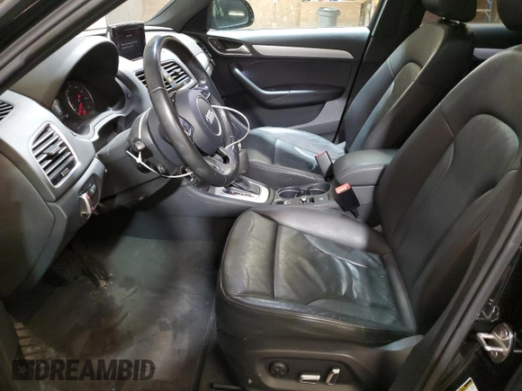 2017 Audi Q3 Premium with VIN WA1ECCFS7HR011053, listed as a Copart auction lot 50505645 with 78,842 mi miles and Salvage title. Bid and sale history available at DreamBid. Image 7.