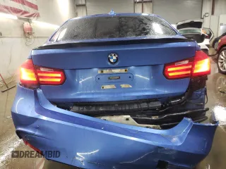 2015 BMW 3 Series 335i xDrive with VIN WBA3B9C56FP705241, listed as a Copart auction lot 85219074 with 193,438 mi miles and Salvage title. Bid and sale history available at DreamBid. Image 6.