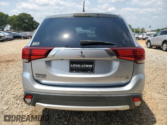 2016 Mitsubishi Outlander SE with VIN JA4AD3A36GZ013709, listed as a Copart auction lot 60262595 with 156,109 mi miles and Salvage title. Bid and sale history available at DreamBid. Image 6.
