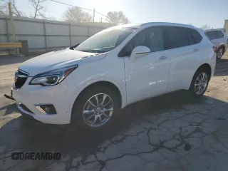 2020 Buick Envision Essence with VIN LRBFX2SA7LD225132, listed as a Copart auction lot 81490804 with 20,577 mi miles and Salvage Title. Bid and sale history available at DreamBid. Image 1.