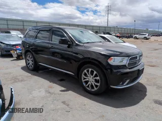 2017 Dodge Durango SXT with VIN 1C4RDHAG7HC740824, listed as a Copart auction lot 57552105 with 132,870 mi miles and Salvage title. Bid and sale history available at DreamBid. Image 4.