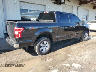 2018 Ford F-150 XL with VIN 1FTEW1E53JKE60547, listed as a Copart auction lot 48201675 with 185,399 mi miles and Clean Title. Bid and sale history available at DreamBid. Image 3.